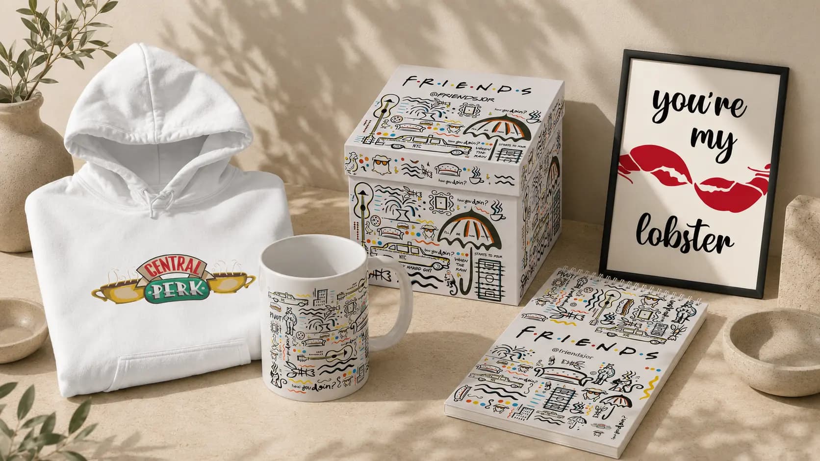 Friends — Merchandise & Packaging