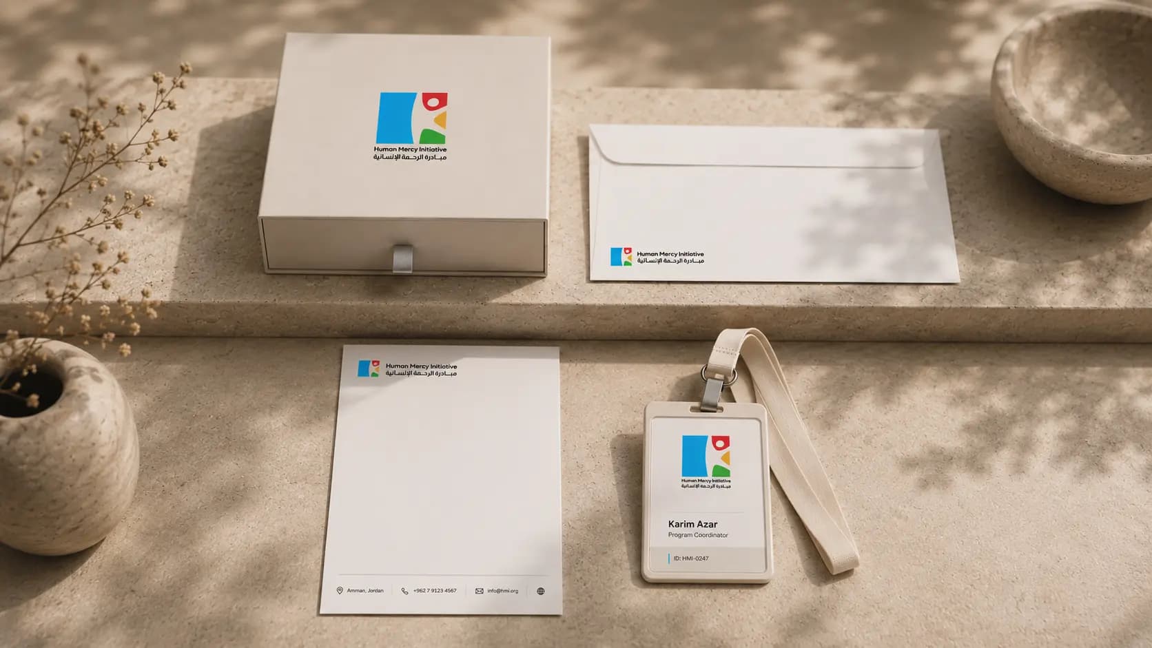 Human Mercy Initiative — Brand Collateral