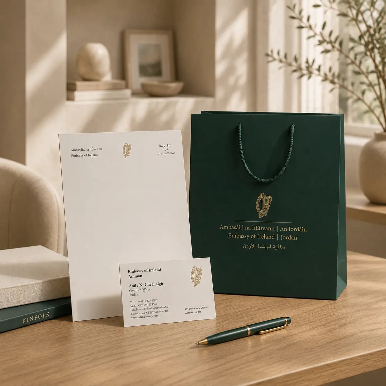 Embassy of Ireland — Stationery & Bags