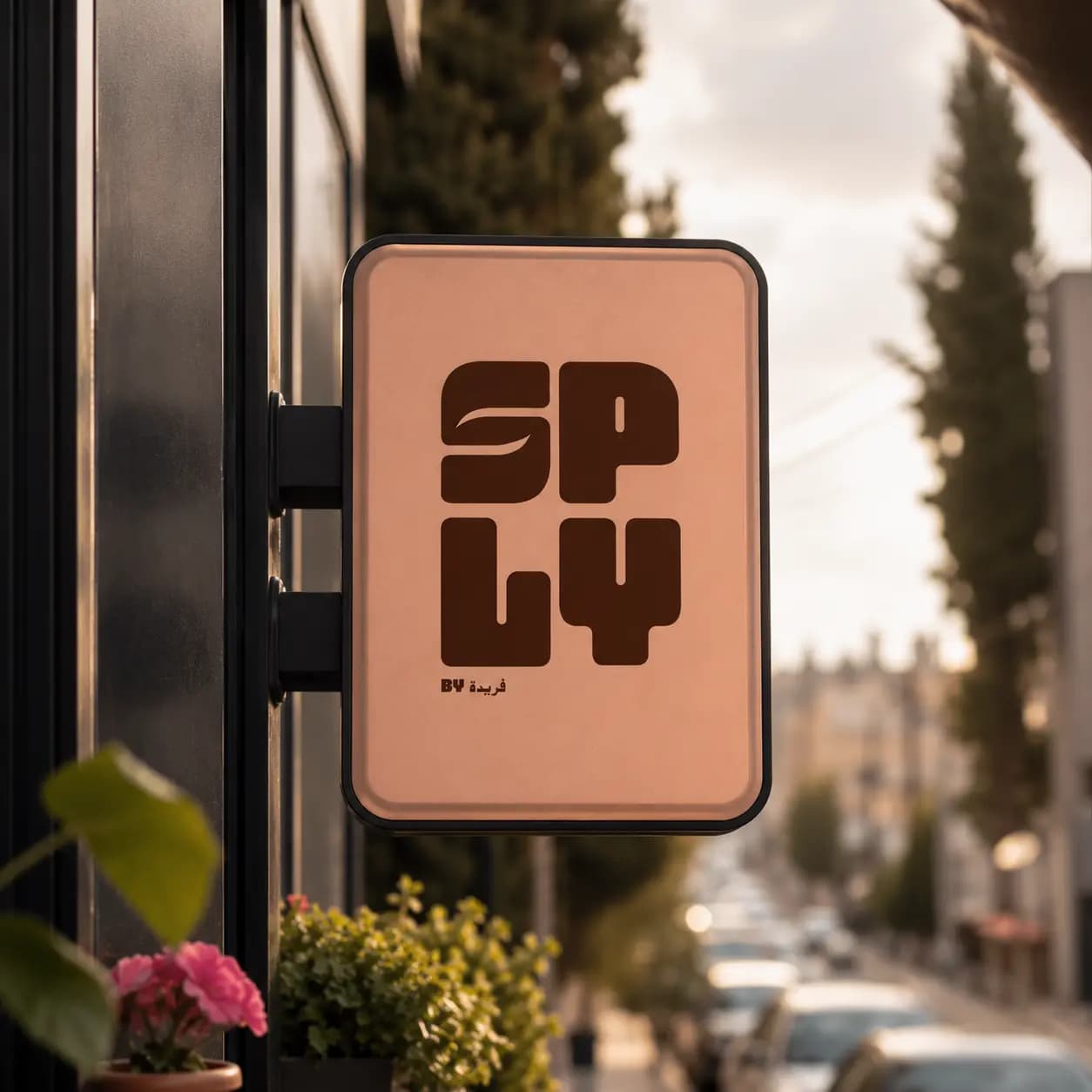 SPLY — Signage & Coffee Cups