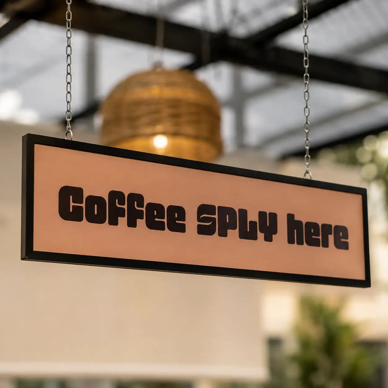 SPLY — Signage & Coffee Cups