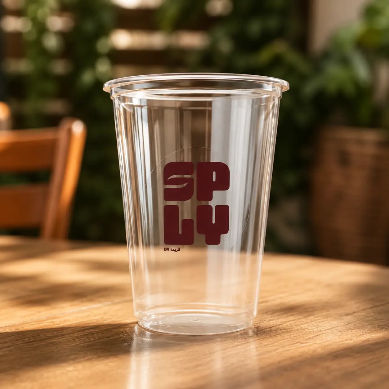 SPLY — Signage & Coffee Cups